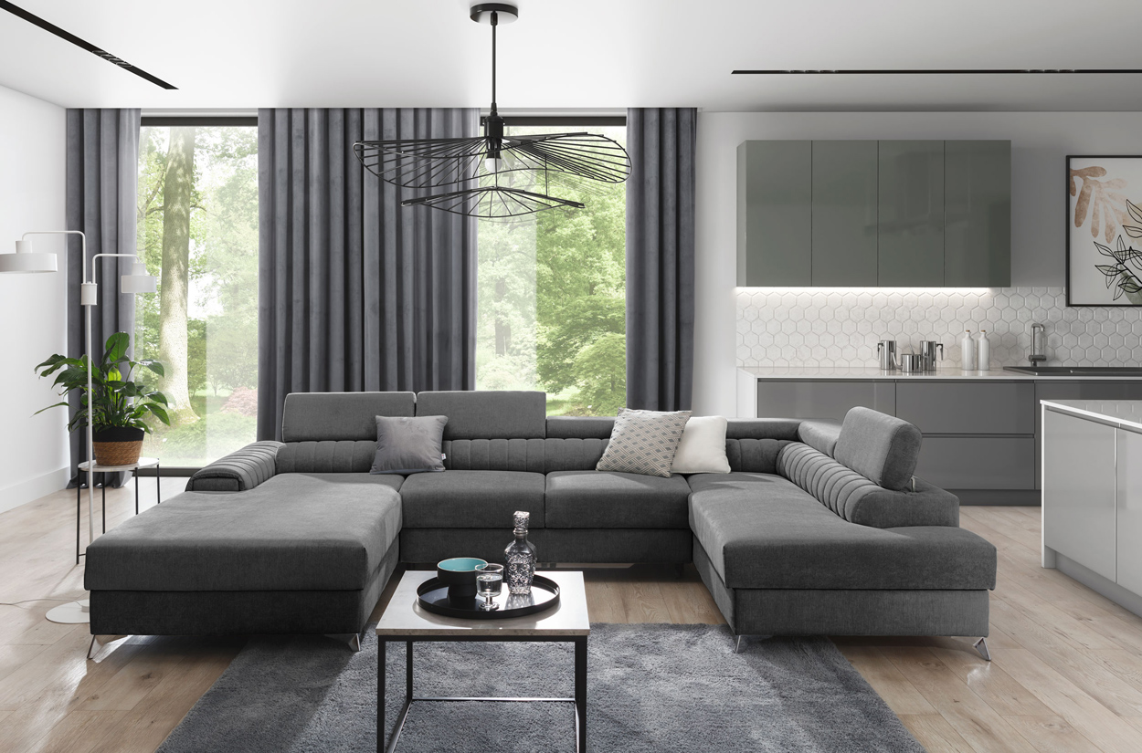 Sofa / Couch mit Liegefunktion und Becherhalter in Niedersachsen -  Clausthal-Zellerfeld
